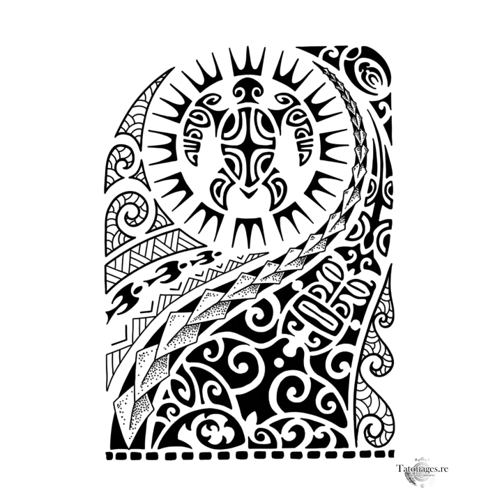 Tatouage éphémère : L'Odyssée de Honu