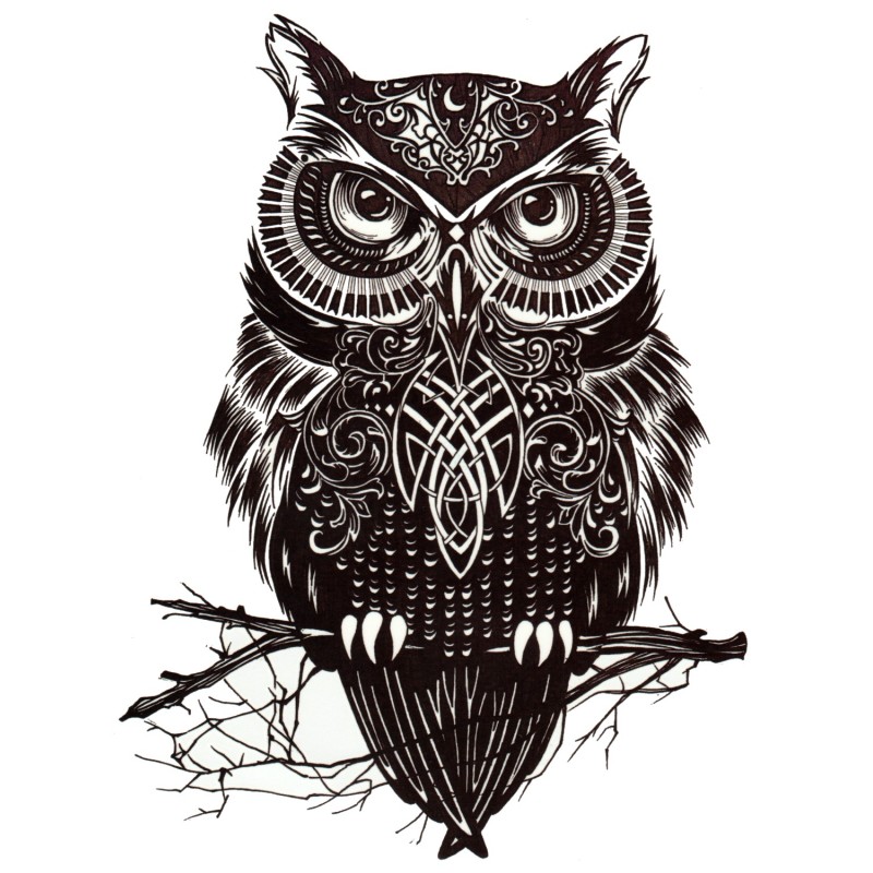 Le Hibou Mystique Ornemental