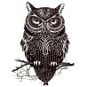 Le Hibou Mystique Ornemental