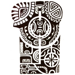Totem Ancestral Polynésien