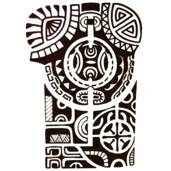 Totem Ancestral Polynésien