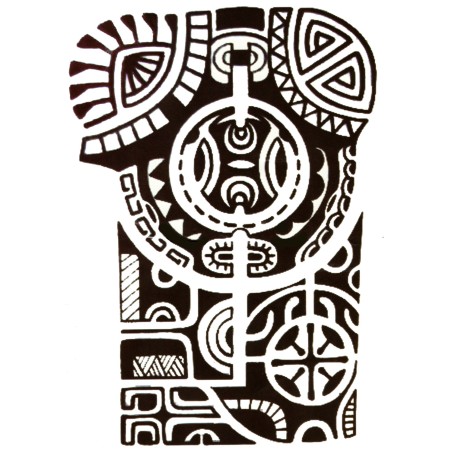 Totem Ancestral Polynésien