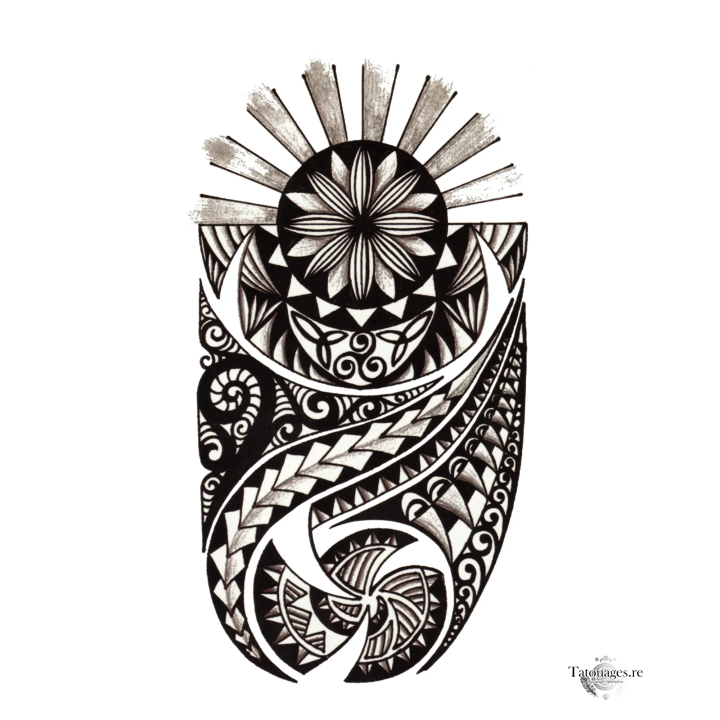 Tatouage éphémère : Le Rayonnement Sacré